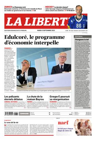 Couverture du magazine en date du 2025-09-09