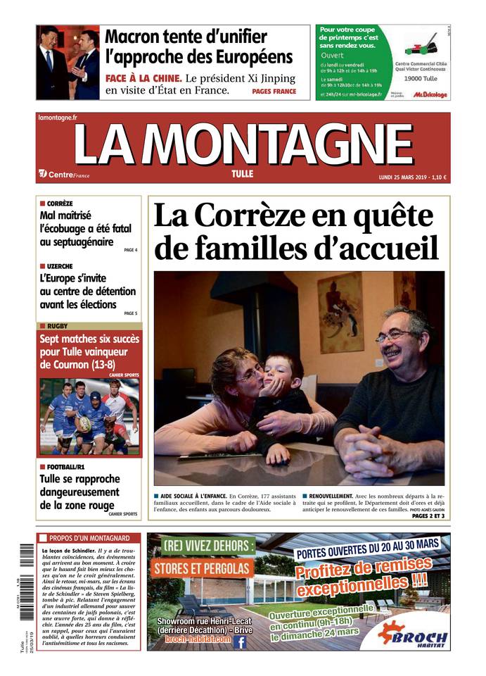 La Montagne 25 mars 2019 Abonnement La Montagne Pas Cher avec le BOUQUET INFO ePresse.fr