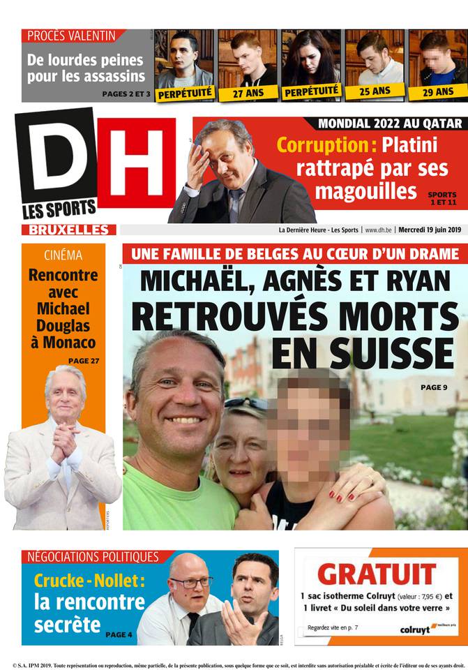 La Dernière Heure/Les Sports 19 juin 2019 Abonnement La Dernière Heure/Les Sports Pas Cher avec le BOUQUET ePresse.fr