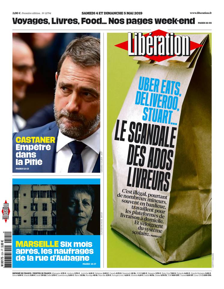 Libération 04 mai 2019 Libération du 04 mai 2019 à télécharger sur iPad