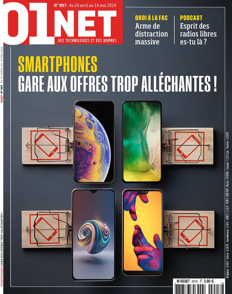 01net 24 avril 2019 01net N°907 du 24 avril 2019 à télécharger sur iPad