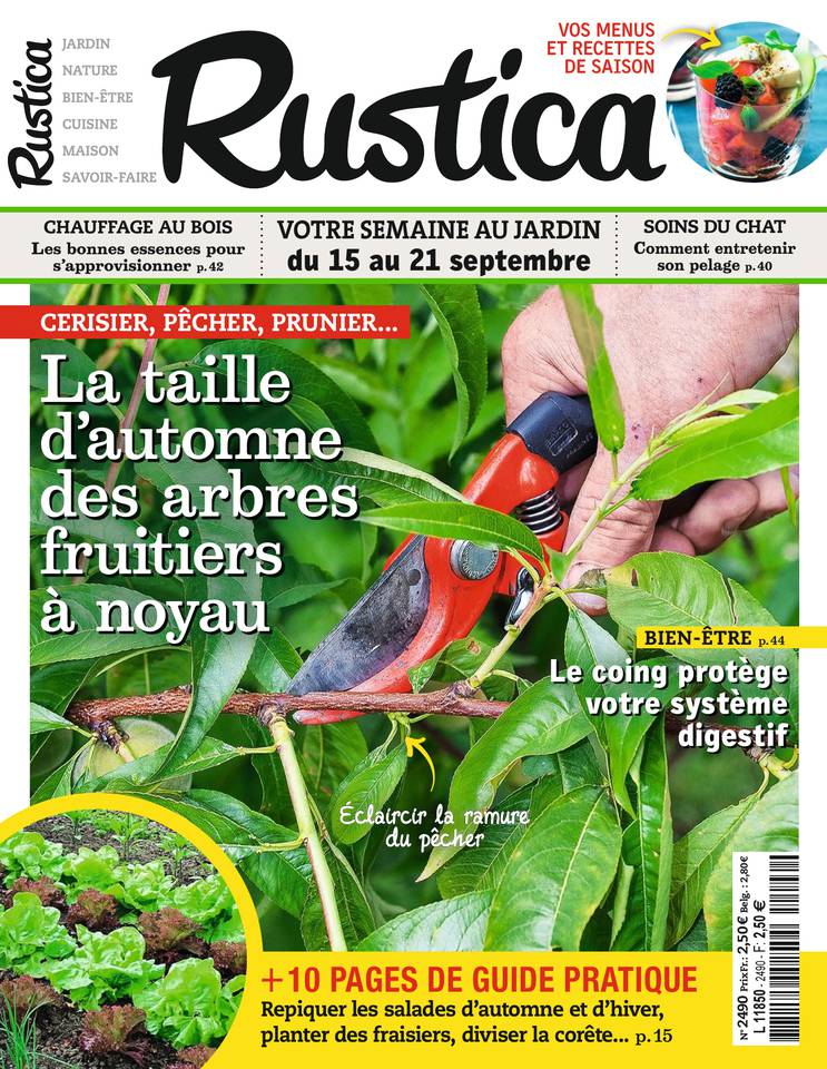 Rustica 15 septembre 2017 Abonnement Rustica Pas Cher avec le BOUQUET À LA CARTE ePresse.fr