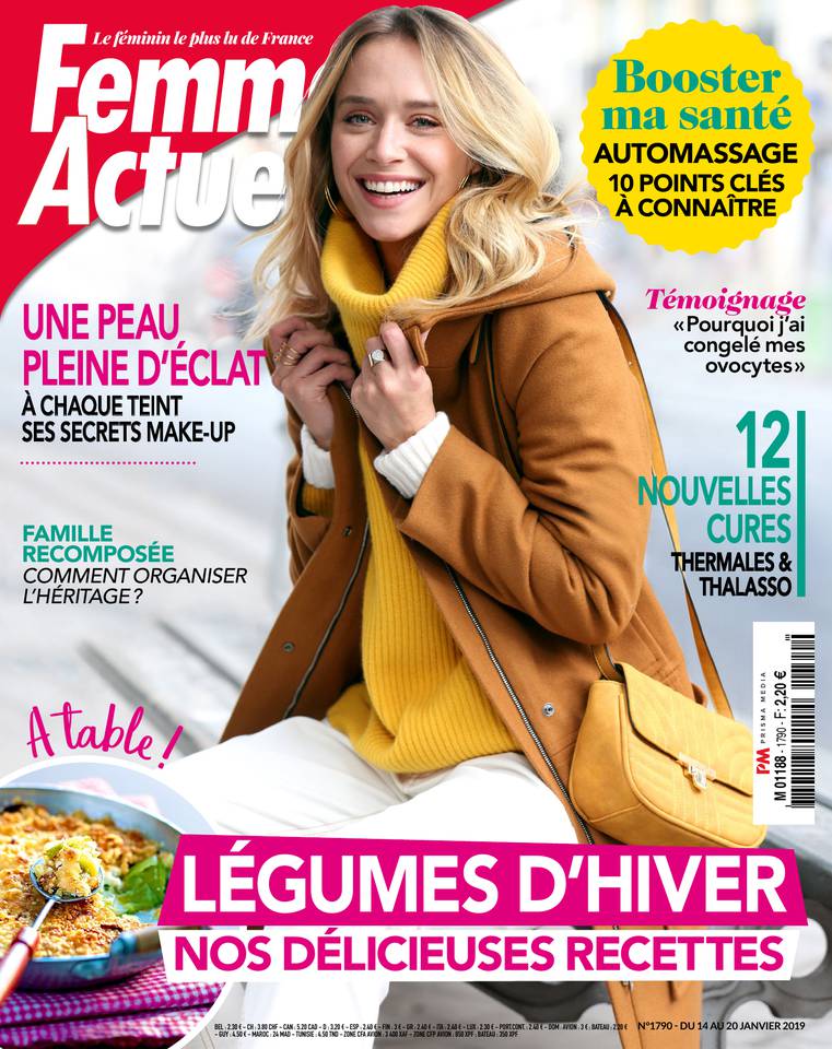 Femme Actuelle 14 janvier 2019 Femme Actuelle N°1790 du 14 janvier 2019 à télécharger sur iPad