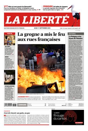 Couverture du magazine en date du 2025-09-11