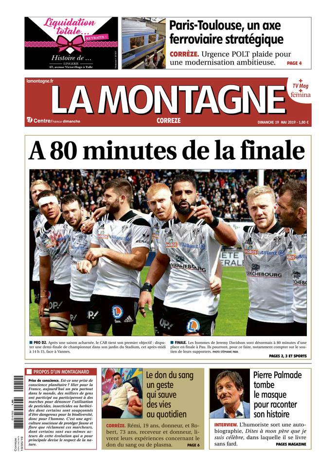 La Montagne 19 mai 2019 Abonnement La Montagne Pas Cher avec le BOUQUET INFO ePresse.fr