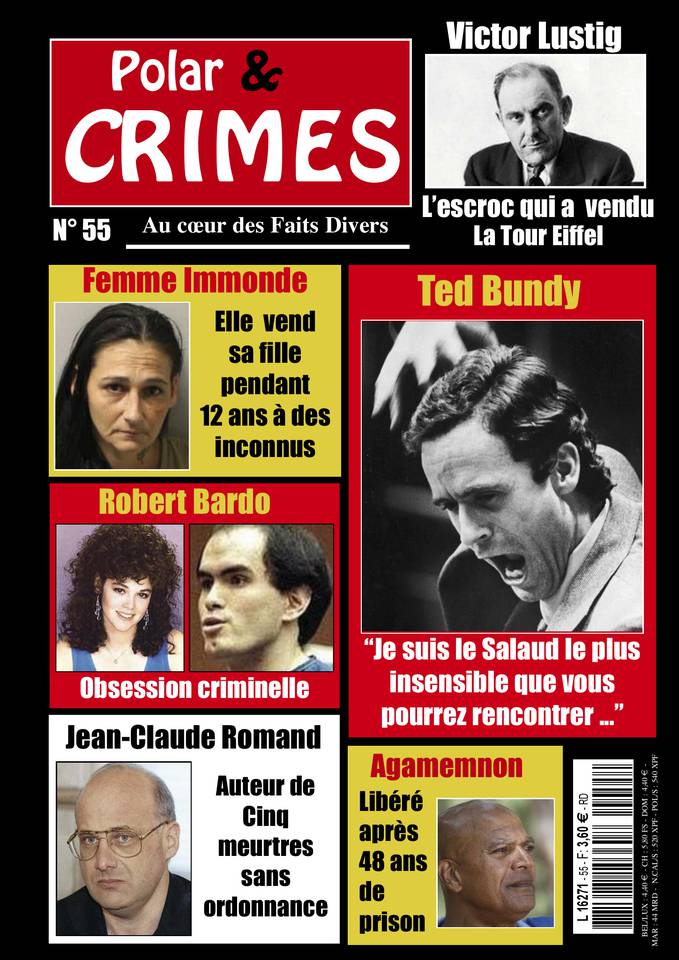Polar & Crimes 15 avril 2019 Abonnement Polar & Crimes Pas Cher avec le BOUQUET ePresse.fr