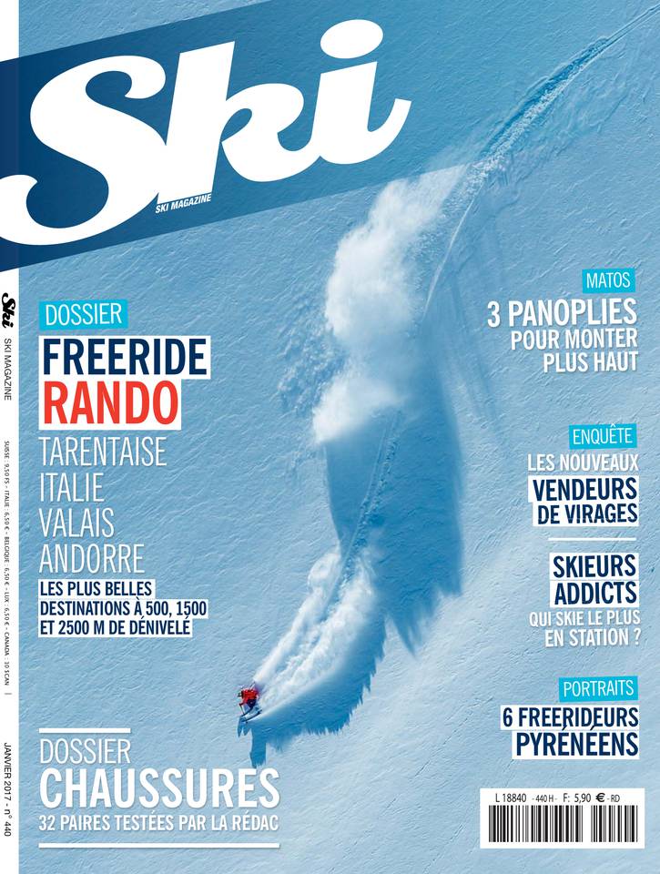Ski Magazine 01 janvier 2017 Ski Magazine N°440 du 01 janvier 2017 à télécharger sur iPad
