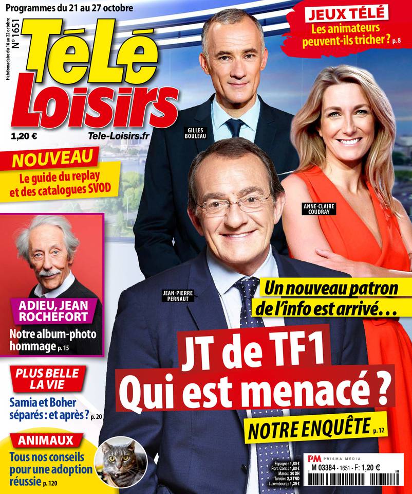 Télé Loisirs 16 octobre 2017 Abonnement Télé Loisirs Pas Cher avec le BOUQUET ePresse.fr