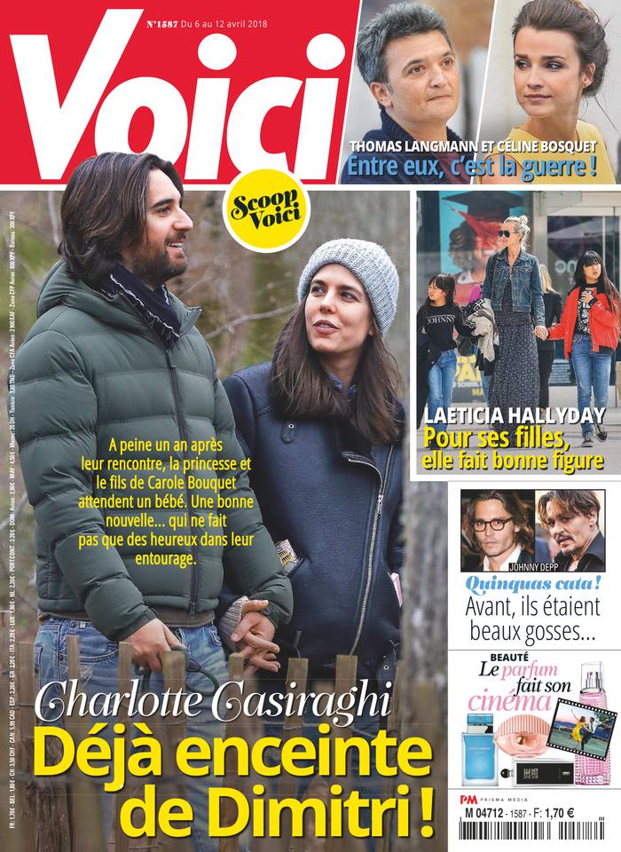 Voici 06 avril 2018 Voici N°1587 du 06 avril 2018 à télécharger sur iPad