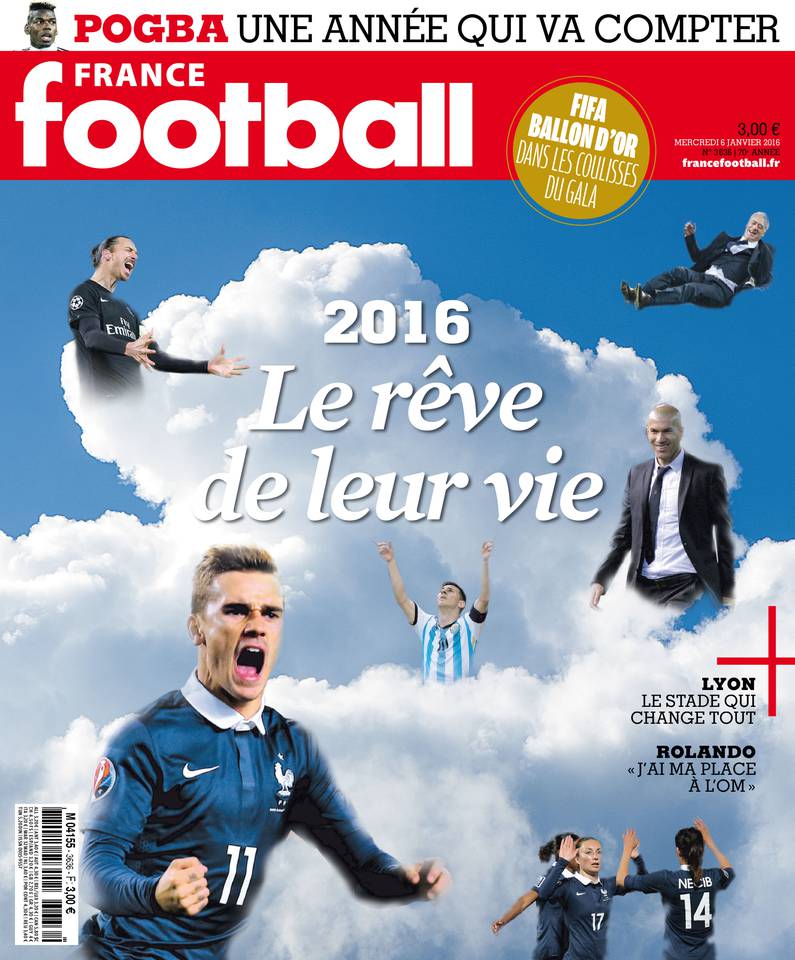 France Football 06 janvier 2015 France Football du 06 janvier 2015 à télécharger sur iPad