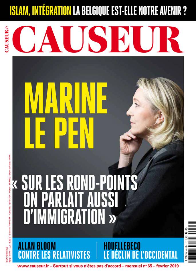 Causeur 05 février 2019 Causeur N°65 du 05 février 2019 à télécharger sur iPad