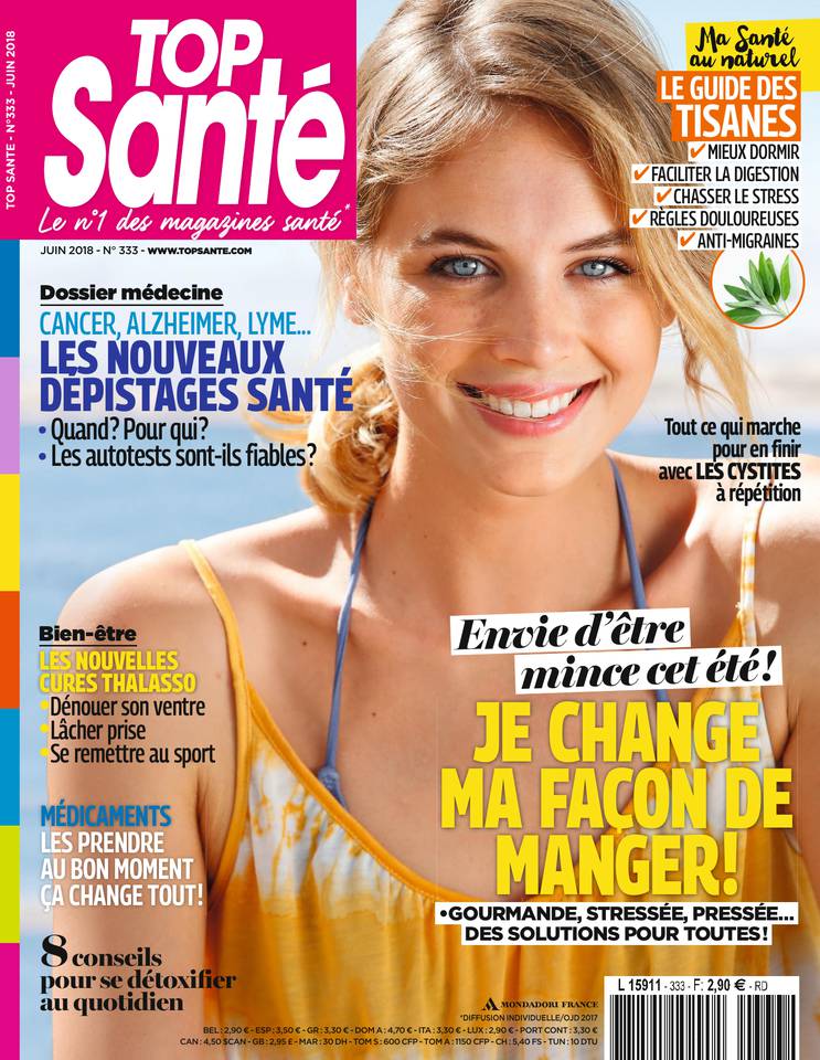 Top Santé 03 mai 2018 Abonnement Top Santé Pas Cher avec le BOUQUET ePresse.fr