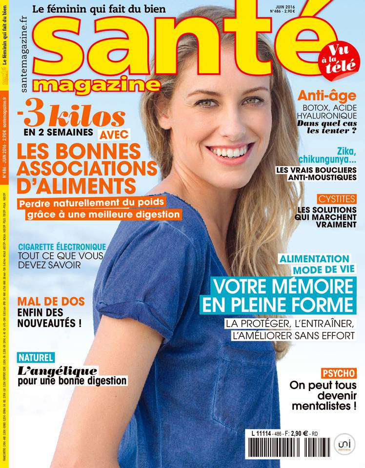 Santé Magazine 03 mai 2016 Santé Magazine N°486 du 03 mai 2016 à télécharger sur iPad