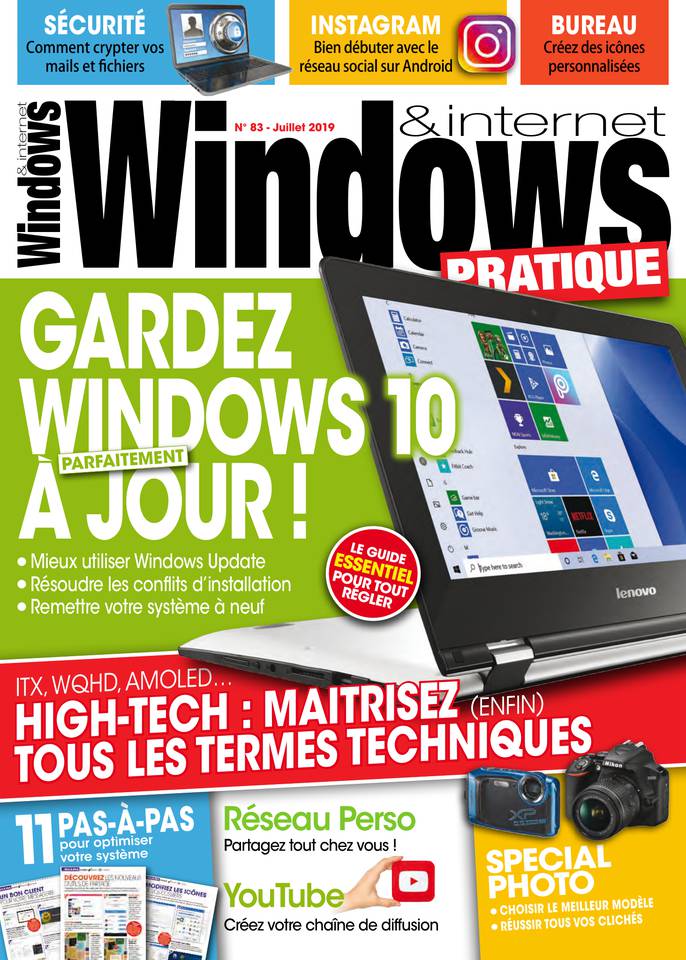 Windows & Internet Pratique 31 mai 2019 Abonnement Windows & Internet Pratique avec le BOUQUET ePresse.fr