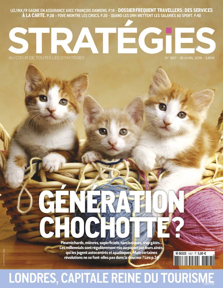Stratégies 28 avril 2016 Stratégies N°1857 du 28 avril 2016 à télécharger sur iPad