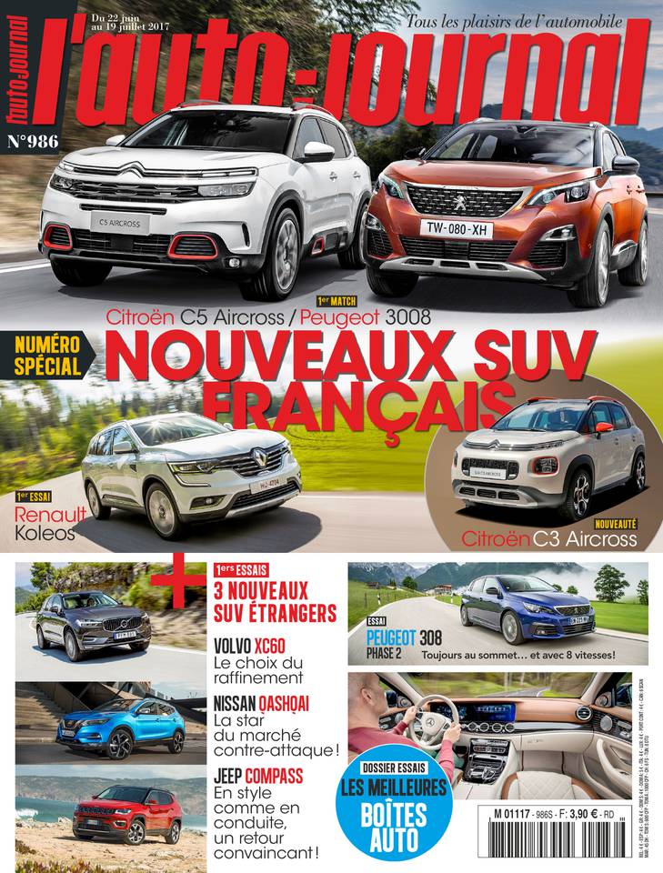 L'Auto Journal 22 juin 2017 Abonnement L’Auto Journal Pas Cher avec le BOUQUET ePresse.fr
