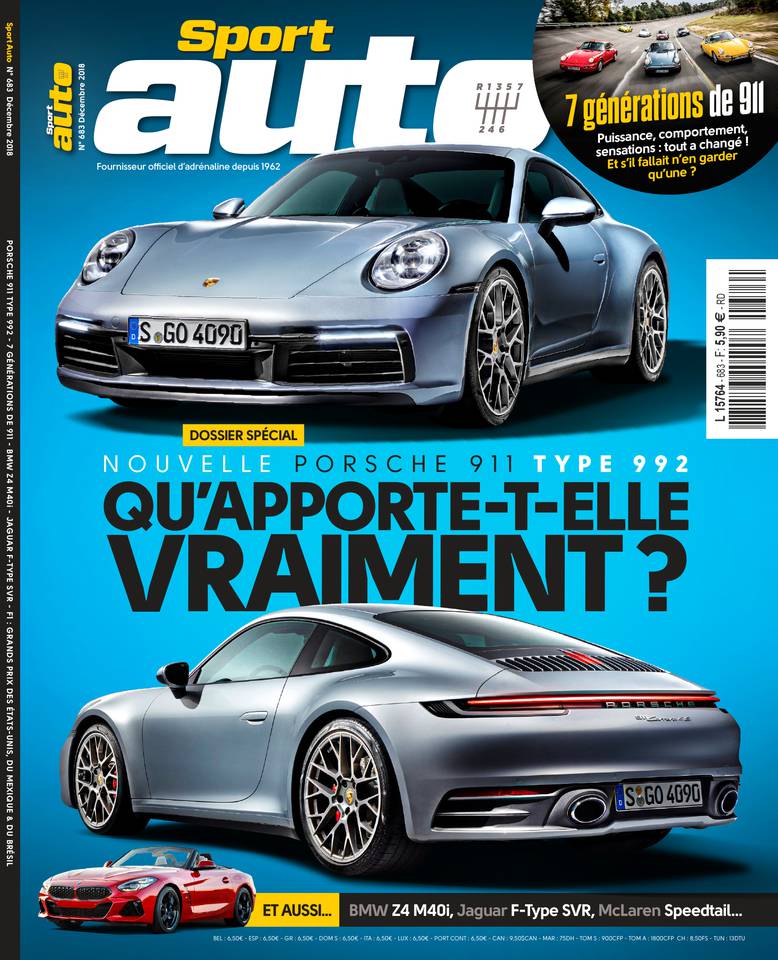 Sport Auto 30 novembre 2018 Abonnement Sport Auto Pas Cher avec le BOUQUET ePresse.fr