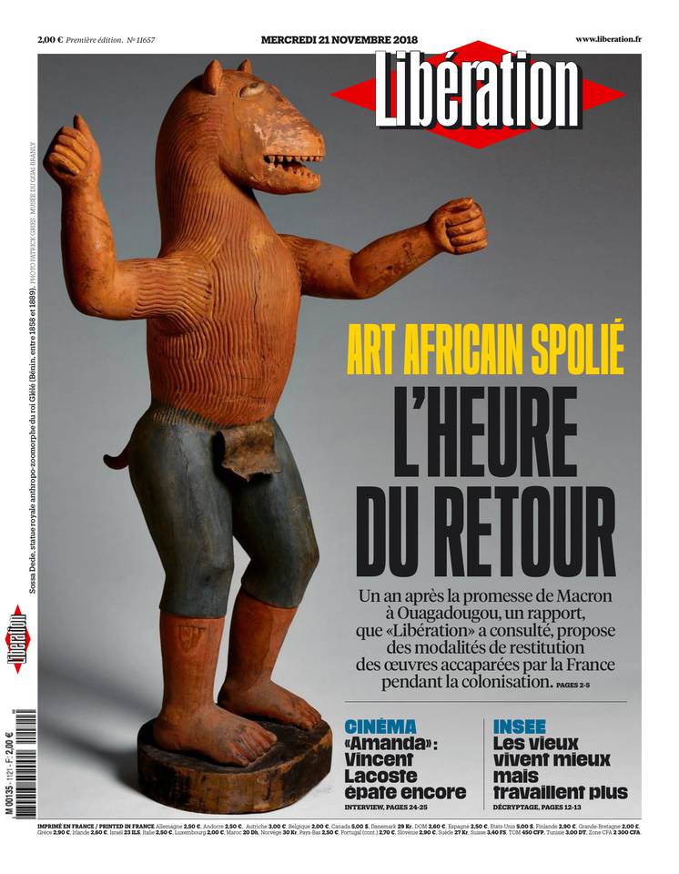 Libération 21 novembre 2018 Libération du 21 novembre 2018 à télécharger sur iPad