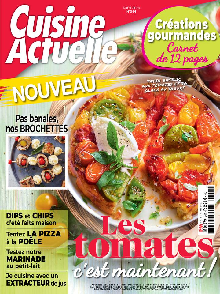 Cuisine Actuelle 10 juillet 2019 Abonnement à Cuisine Actuelle Pas Cher avec le BOUQUET ePresse.fr