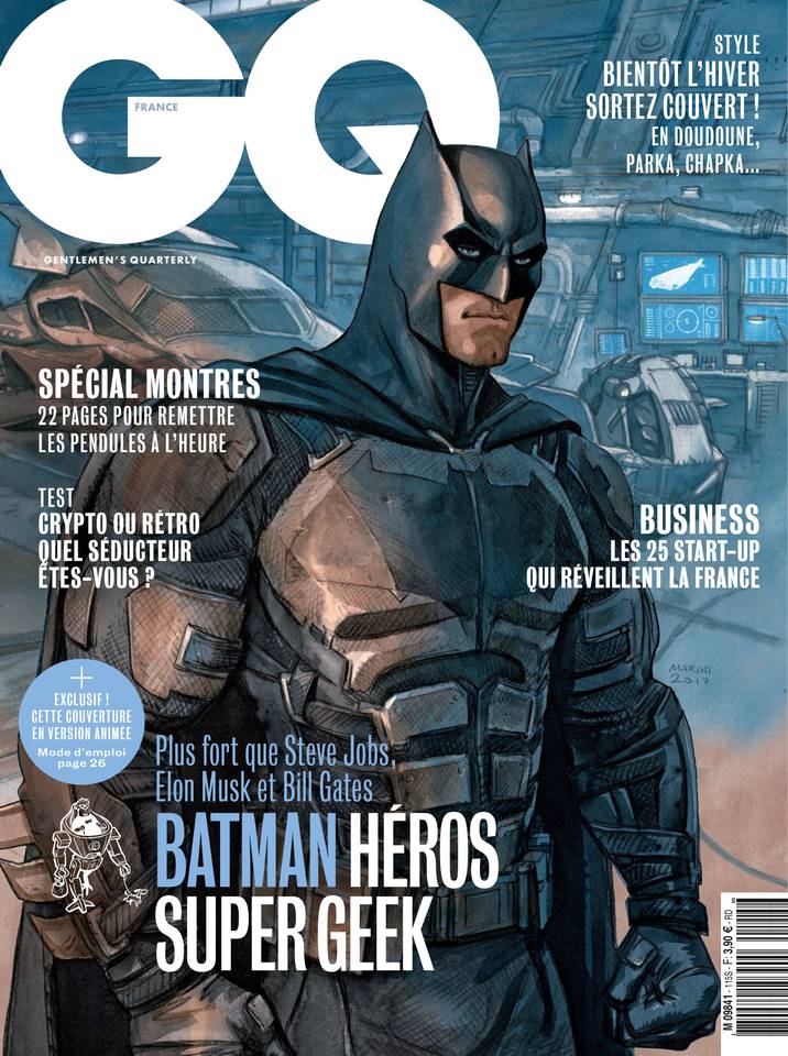 GQ 18 octobre 2017 Abonnement GQ Mag Pas Cher avec le BOUQUET ePresse.fr