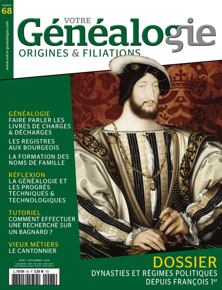 Votre Généalogie 01 août 2015 Abonnement Votre Généalogie Pas Cher avec le BOUQUET ePresse.fr