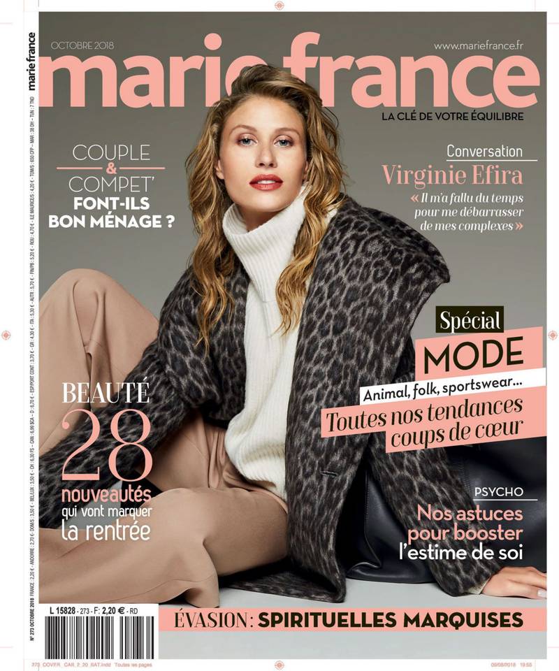 Marie France 31 août 2018 Marie France du 31 août 2018