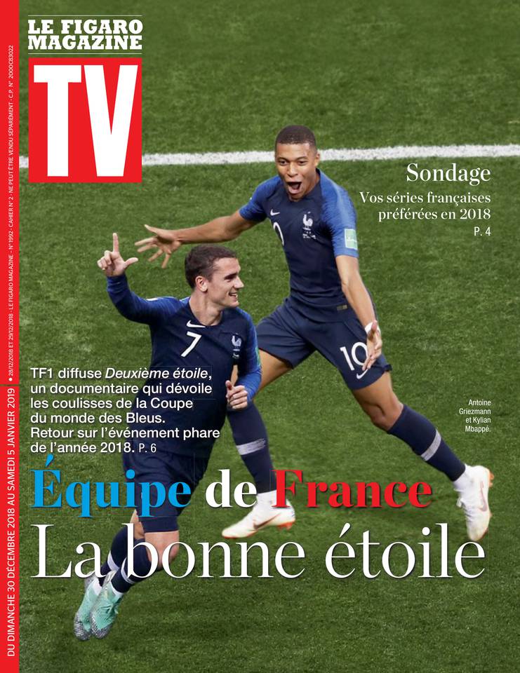 TV Magazine 30 décembre 2018 TV Magazine du 30 décembre 2018 à télécharger sur iPad