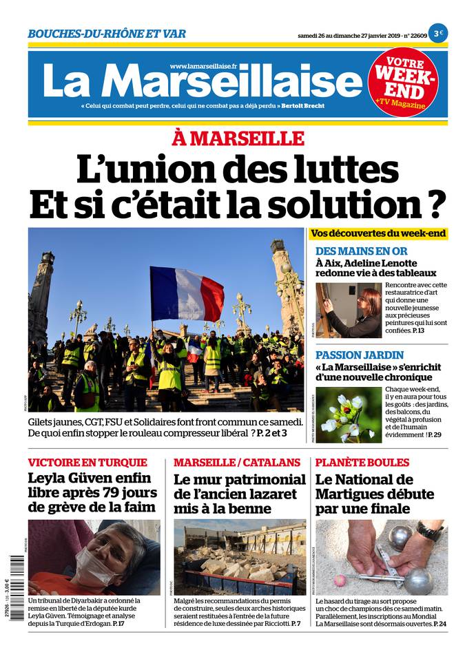 Abonnement La Marseillaise Pas Cher avec BOUQUET INFO ePresse.fr