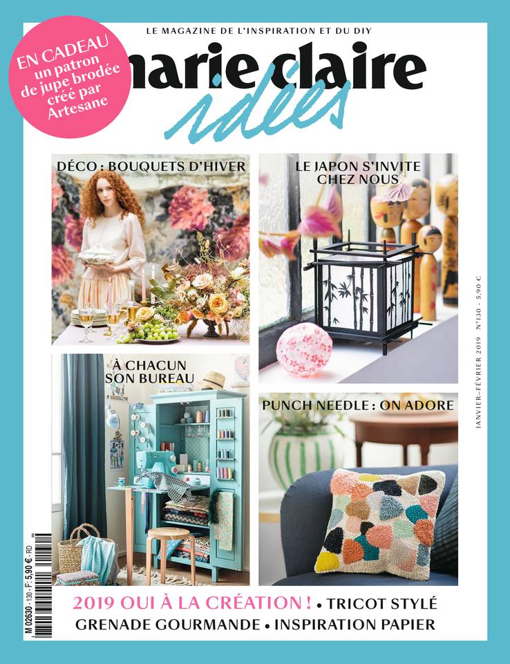 Marie Claire Idées 27 décembre 2018 Abonnement Marie Claire Idées Pas Cher avec le BOUQUET ePresse.fr