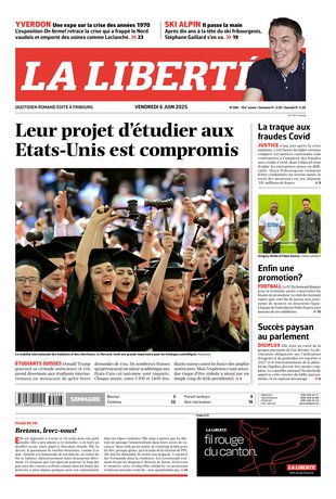Couverture du magazine en date du 2025-06-06