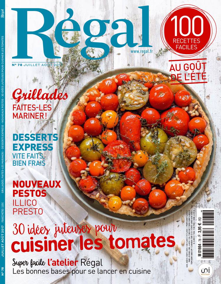 Régal 30 juin 2017 Abonnement Régal Pas Cher avec le BOUQUET À LA CARTE ePresse.fr