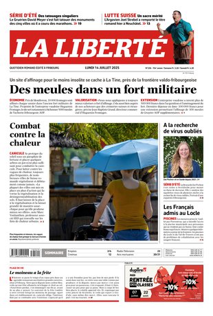 Couverture du magazine en date du 2025-07-14