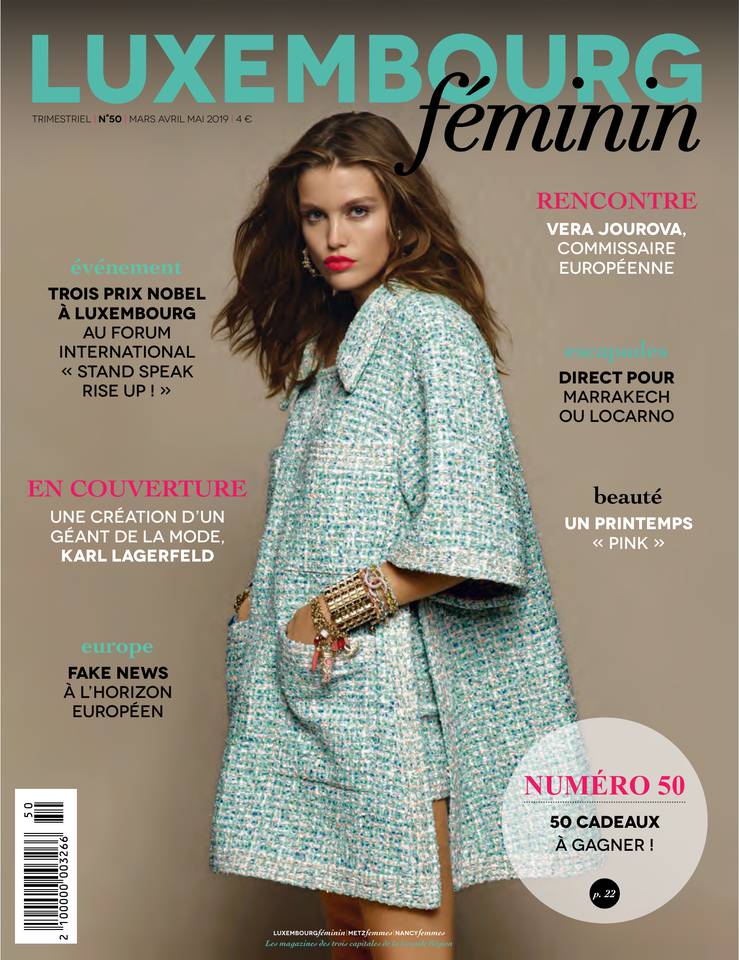 Luxembourg Féminin 01 mars 2019 Abonnement Luxembourg Féminin Pas Cher avec le BOUQUET ePresse.fr