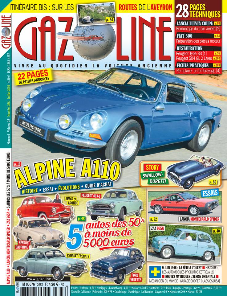 Gazoline 20 juin 2019 Abonnement Gazoline Pas Cher avec le BOUQUET ePresse.fr
