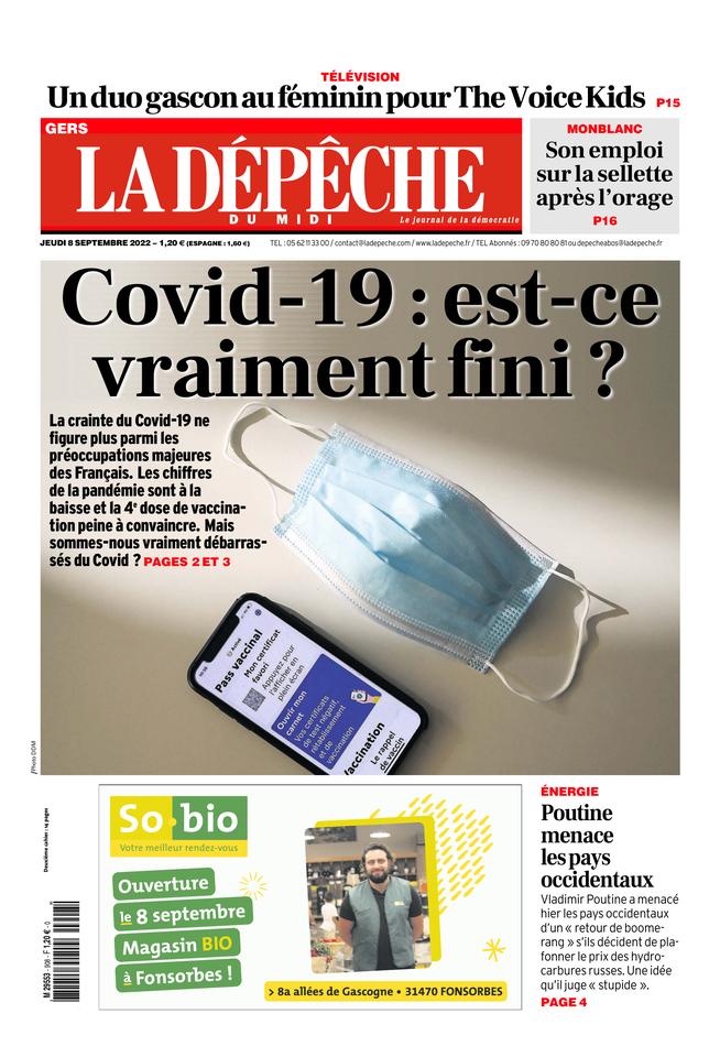 8 septembre 2022 La Dépêche du Midi La Dépêche du midi