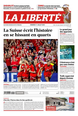 Couverture du magazine en date du 2025-07-11