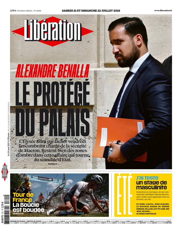Libération 21 juillet 2018 Libération du 21 juillet 2018 à télécharger sur iPad