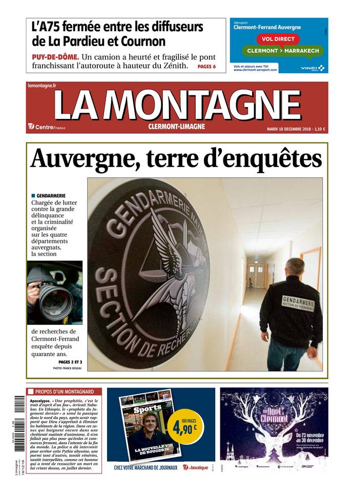 La Montagne 18 décembre 2018 Abonnement La Montagne Pas Cher avec le BOUQUET INFO ePresse.fr