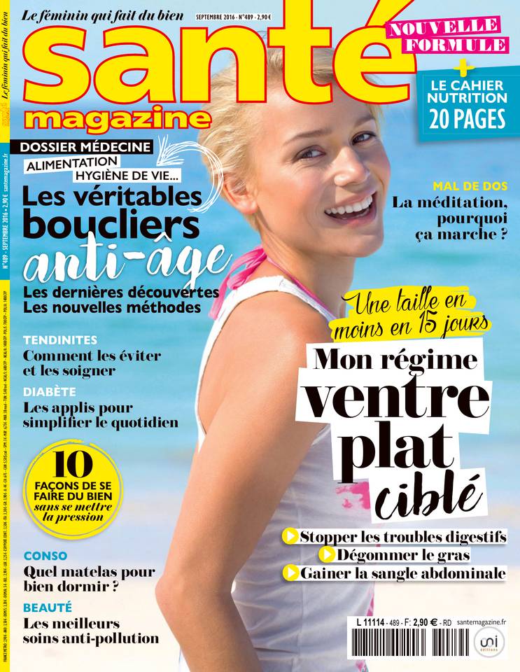Santé Magazine 29 juillet 2016 Santé Magazine N°489 du 29 juillet 2016 à télécharger sur iPad