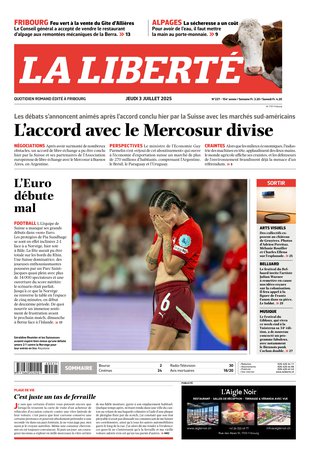 Couverture du magazine en date du 2025-07-03