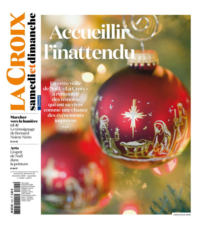 La Croix 22 décembre 2018 La Croix du 22 décembre 2018 à télécharger sur iPad