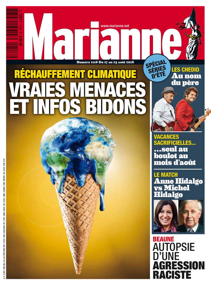 Marianne 17 août 2018 Marianne N°1118 du 17 août 2018 à télécharger sur iPad