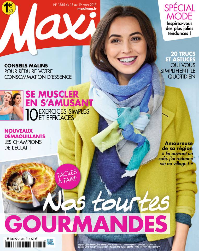 MAXI 13 mars 2017 MAXI N°1585 du 13 mars 2017 à télécharger sur iPad