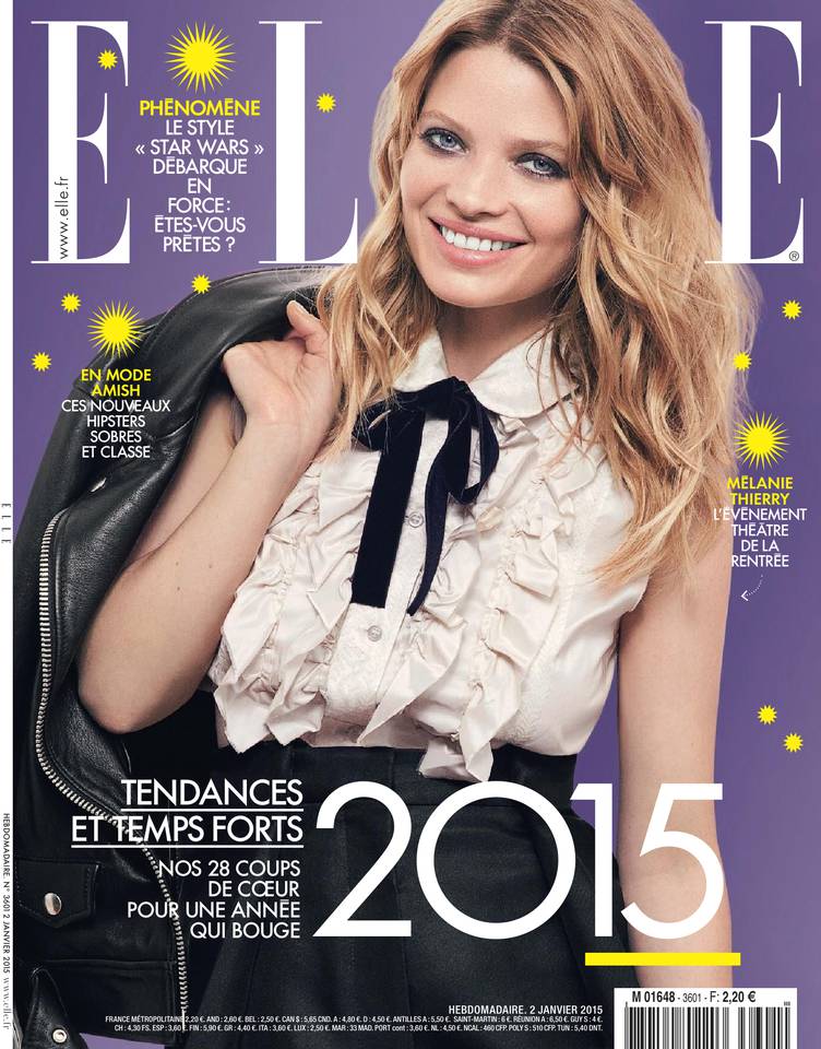 ELLE 02 janvier 2015 ELLE N°3601 du 02 janvier 2015 à télécharger sur iPad