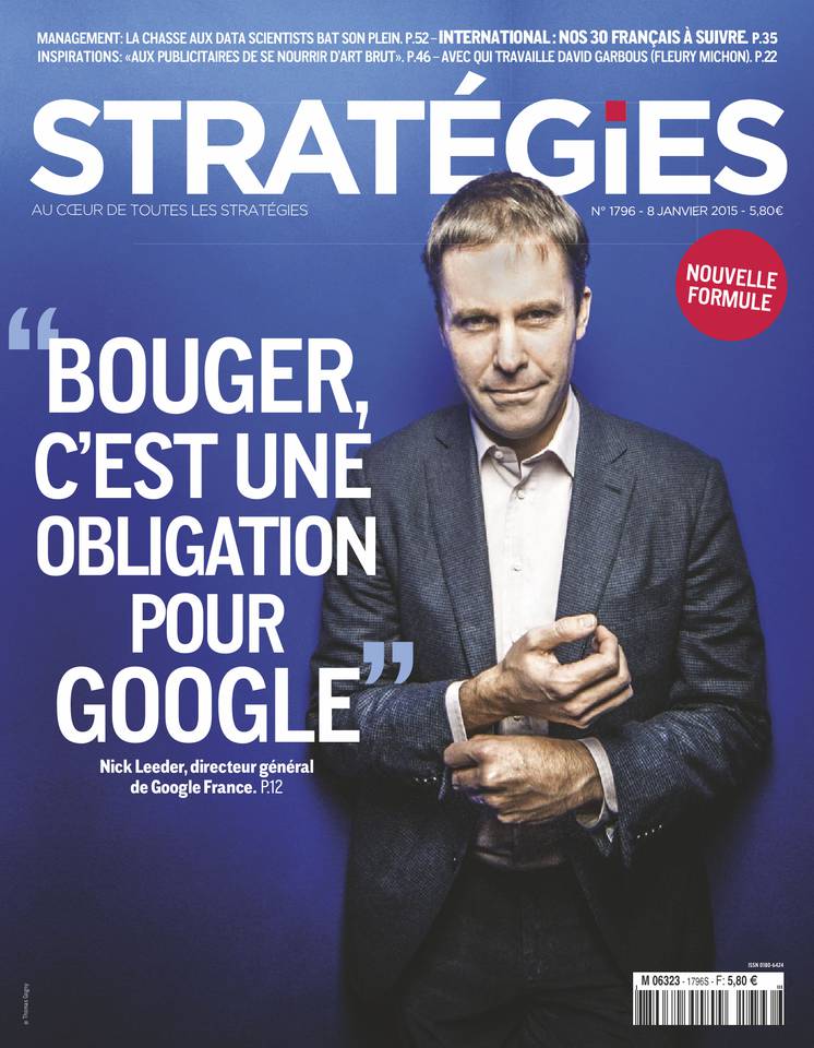 Stratégies 08 janvier 2015 Stratégies N°1796 du 08 janvier 2015 à télécharger sur iPad