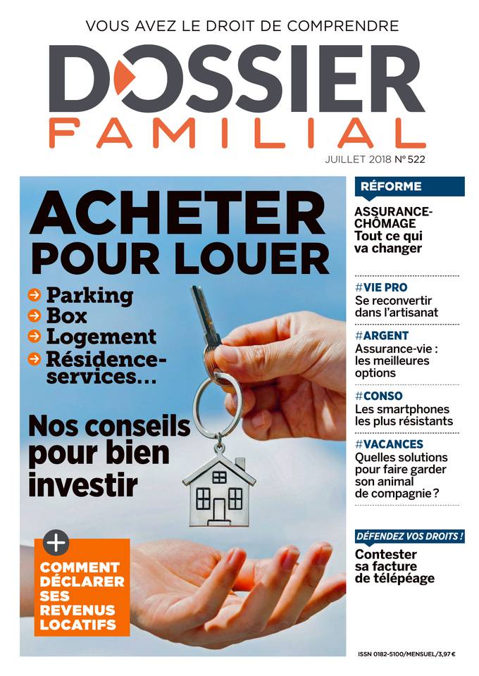 Dossier Familial 15 juin 2018 Abonnement Dossier Familial Pas Cher avec le BOUQUET À LA CARTE ePresse.fr