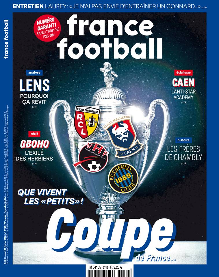 France Football 27 février 2018 France Football du 27 février 2018 à télécharger sur iPad