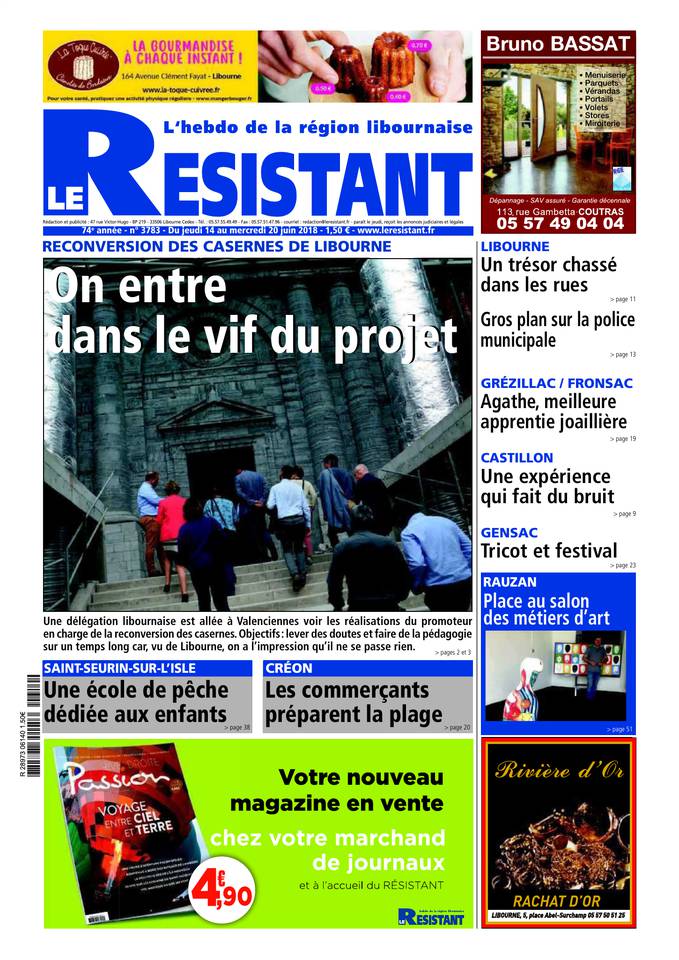 Le Résistant 14 juin 2018 Abonnement Le Résistant Pas Cher avec BOUQUET INFO ePresse.fr