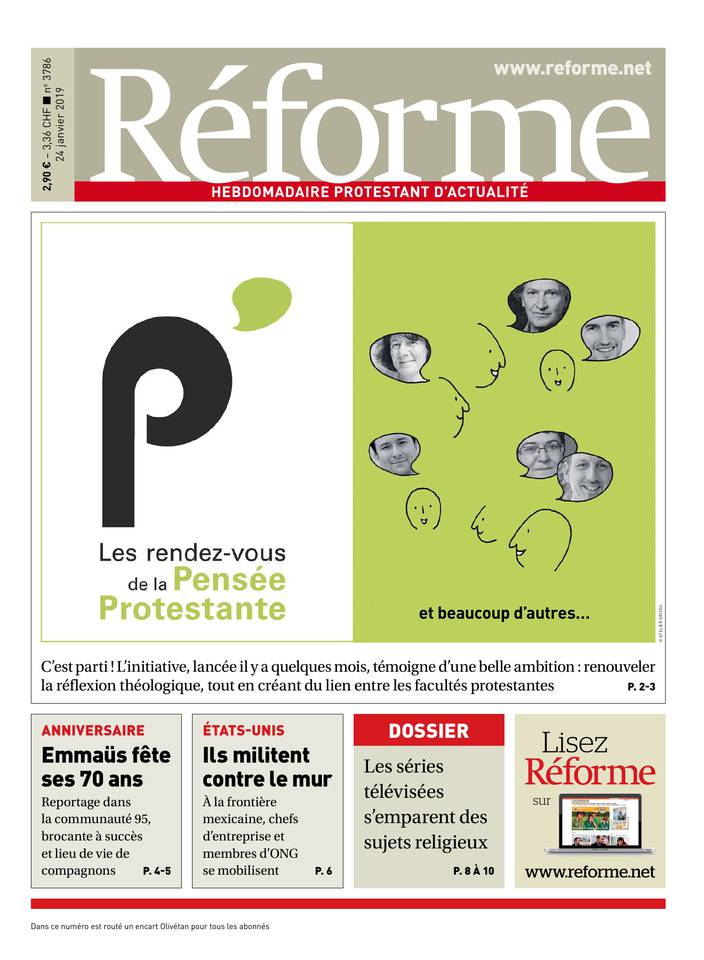 Réforme 24 janvier 2019 Réforme N°3786 du 24 janvier 2019 à télécharger sur iPad