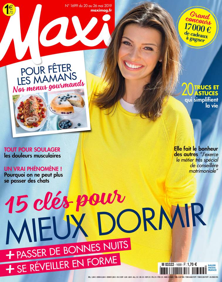 MAXI 20 mai 2019 Abonnement à Maxi Pas Cher avec le BOUQUET ePresse.fr